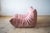 Pink Pearl Velvet Togo Lounge Chair by Michel Ducaroy for Ligne Roset, 1970 For Sale - Image 6 of 7