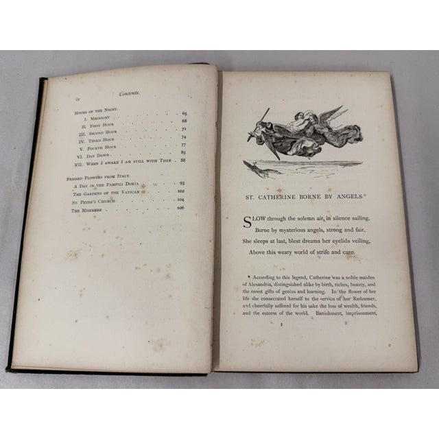 Antique 1867 Harriet Beecher Stowe Signed 1st Ed Book - Religious Poems - Autographed Stanza For Sale - Image 9 of 15