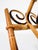 Italian Riviera Mid-20th Century Modern Cane, Rattan & Bamboo Wall Coat Rack, 1960s For Sale - Image 10 of 13