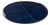 Hayes Leather Tray Round Large, Blue For Sale