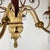 Vintage Italian Tolle Chandelier With Lead Crystal Pendants For Sale - Image 12 of 15