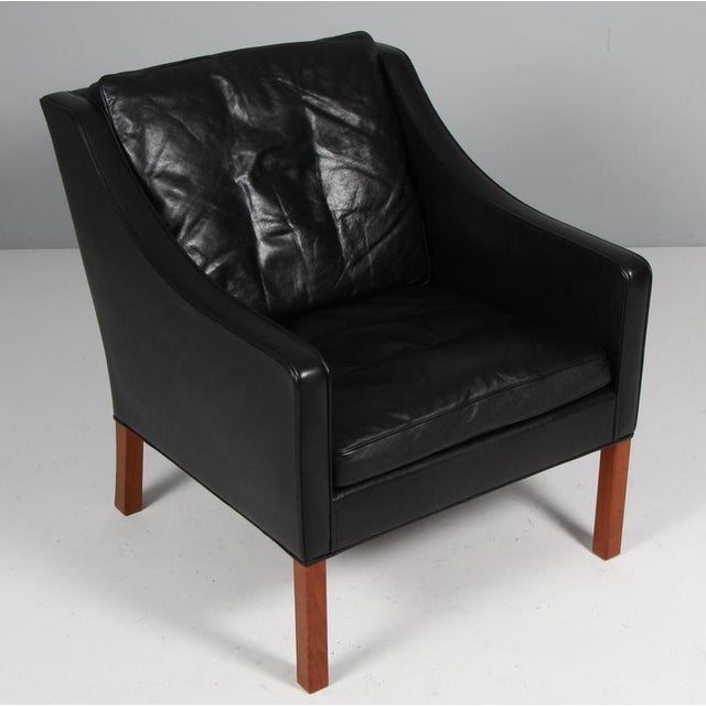 Model 2207 Lounge Chair by Børge Mogensen for Fredericia For Sale - Image 3 of 8