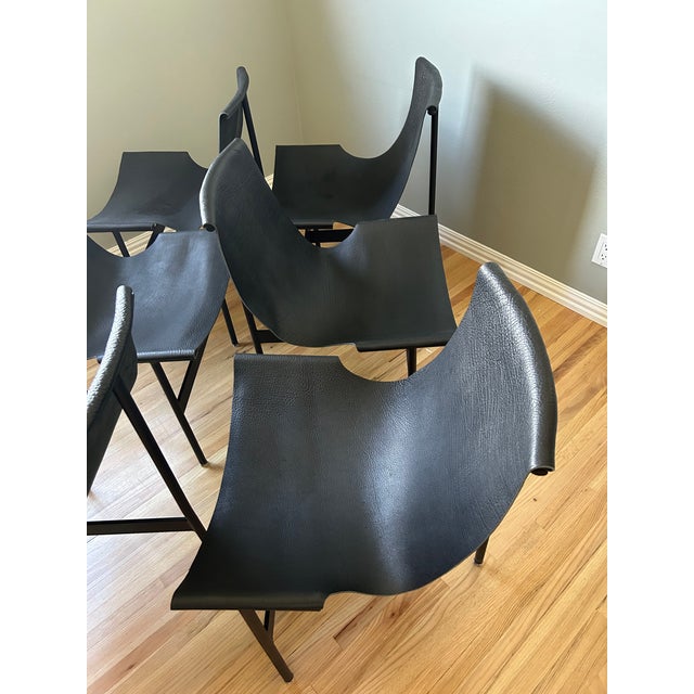 Mid 20th Century Mid 20th Century Katavolos, Littell & Kelley "T" Side Chairs - Set of 6 For Sale - Image 5 of 18