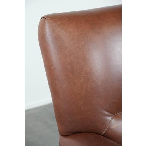 Club Chair in Cowhide Leather For Sale - Image 15 of 16