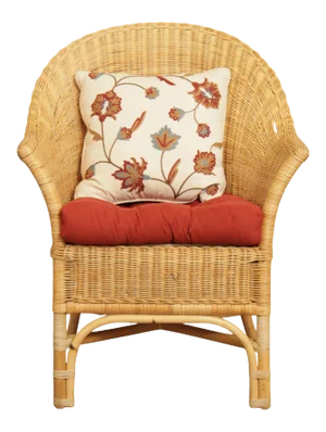 Wicker Rattan Armchair