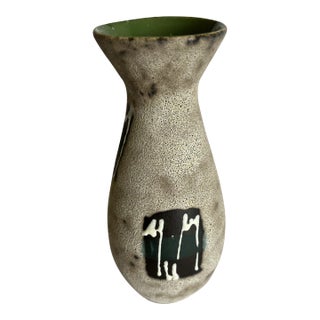 Mid 20th Century Vintage German Ceramic Vase by Scheurich Keramik For Sale