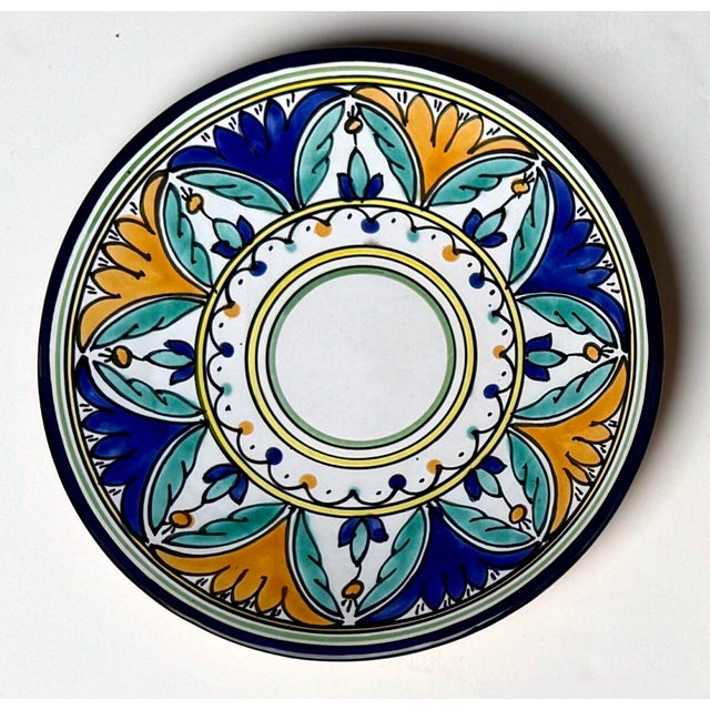 1950s Serving Pieces Ensemble Tunisian Platters + Moroccan Serving Bowl - Set of 7 For Sale - Image 16 of 18