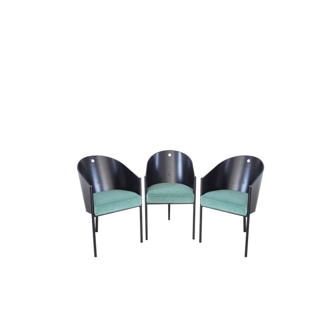 Costes Chairs by Philippe Starck for Driade, Set of 3 For Sale