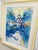 1970s Signed Heshi Yu “Abstract Village” Modernist Painting in Lucite Frame For Sale In New York - Image 6 of 7