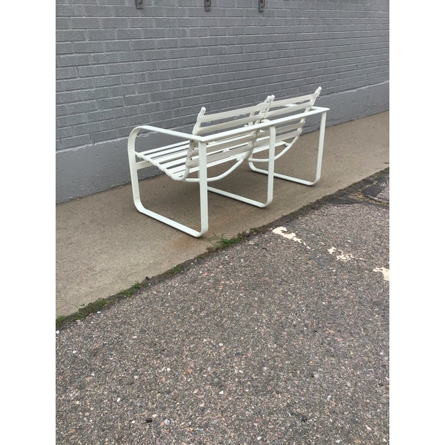 Brown Jordan Outdoor Loveseat, Circa 1960 For Sale In Denver - Image 6 of 9