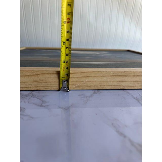 Signed C. Stein Seascape Oil Painting – Atmospheric Coastal Sunset For Sale - Image 10 of 11