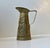 English Brass Pitcher with Medieval Embossed Micro-Cosmos, 1950s For Sale - Image 10 of 10