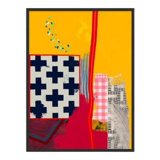 Baldessari by Jonathan Ryan Harvey, Art Print in Black Frame, Medium For Sale