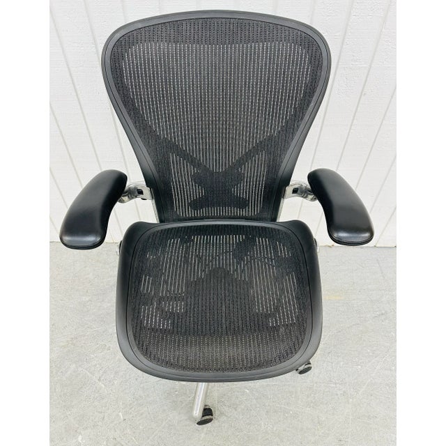 Modern Vintage Herman Miller Aeron Office Desk Chair For Sale - Image 3 of 10