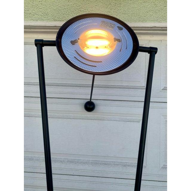 Postmodern Pendulum Torchiere Floor Lamp For Sale In Los Angeles - Image 6 of 11
