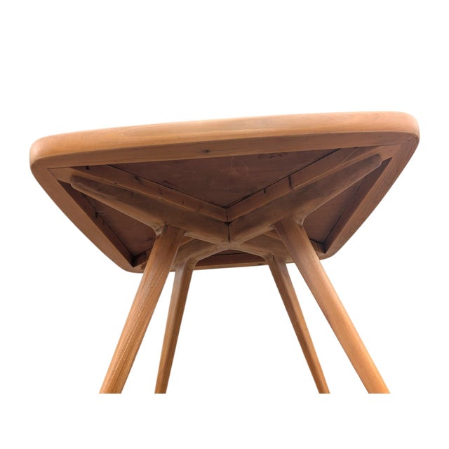 1950s Maple Wood Game Table from Cassina, 1950s For Sale - Image 5 of 8