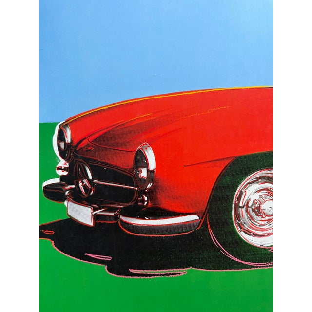 Andy Warhol, Mercedes Benz 300 Sl Coupé, Cars Series, 1988, Paper For Sale - Image 13 of 14