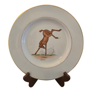 1950s Pickard China Plate by Crest Studios