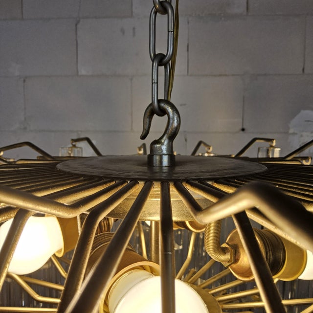 Vintage Crystal Chandelier by Paolo Venini for Venini, 1960s For Sale - Image 15 of 18