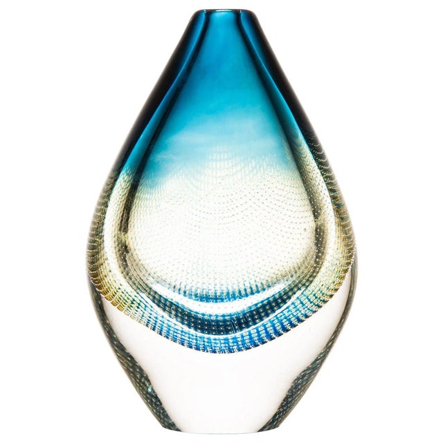 1950s Model Kraka Vase by Sven Palmqvist for Orrefors, Sweden, 1950s For Sale - Image 5 of 5