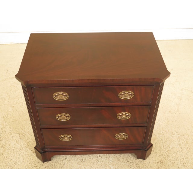Vintage Henkel Harris 3 Drawer Mahogany Nightstand Chairish