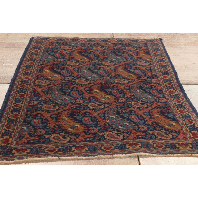 Late 19th Century Persian Tabriz Rug, 02'11 X 04'05 For Sale - Image 9 of 10