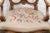 Vintage Regency Style Carved Needlepoint Armchairs- Set of 2 For Sale - Image 4 of 12