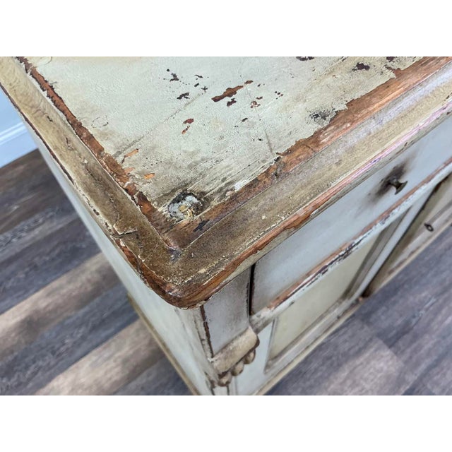 19th Century Swedish Gustavian Painted Pine Side Cabinet, Circa 1850 For Sale - Image 13 of 15