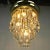 Crystal Tear Drop Ceiling Lamp For Sale - Image 4 of 10