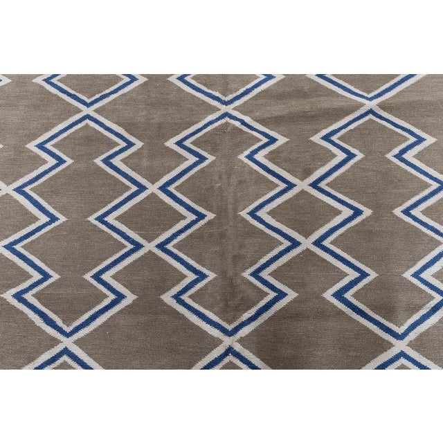 Textile Modern Aztec Geometric Design Rug by Doris Leslie Blau For Sale - Image 7 of 9