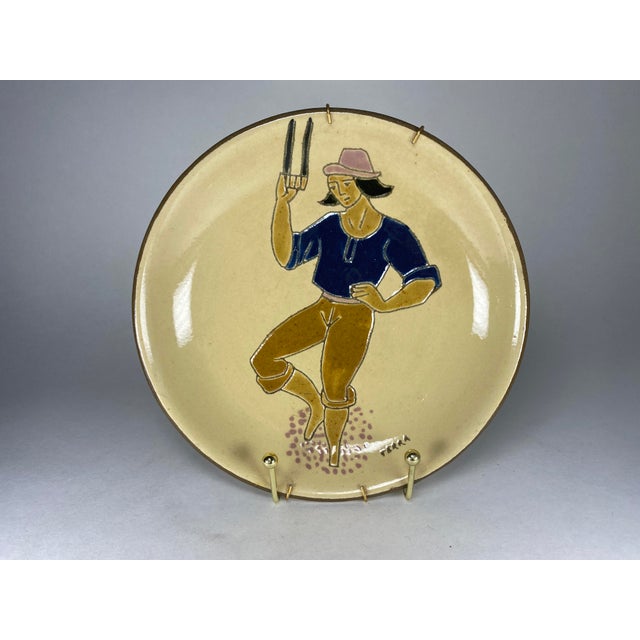 Wall Plates Terra Series from Bruch Barcelona, Spain, 1960s Set of 6 For Sale - Image 6 of 12