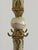 Vintage Italian Onyx Marble and Brass Hall Tree with Rotating Crown and Sculptural Base, 1960s For Sale - Image 17 of 18