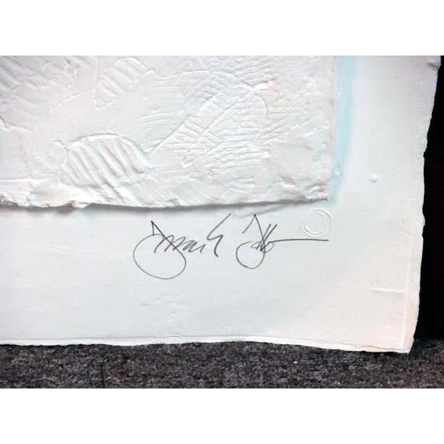 1990s "Zelda" Paper Cast Face of a Woman by Frank Gallo For Sale - Image 11 of 12