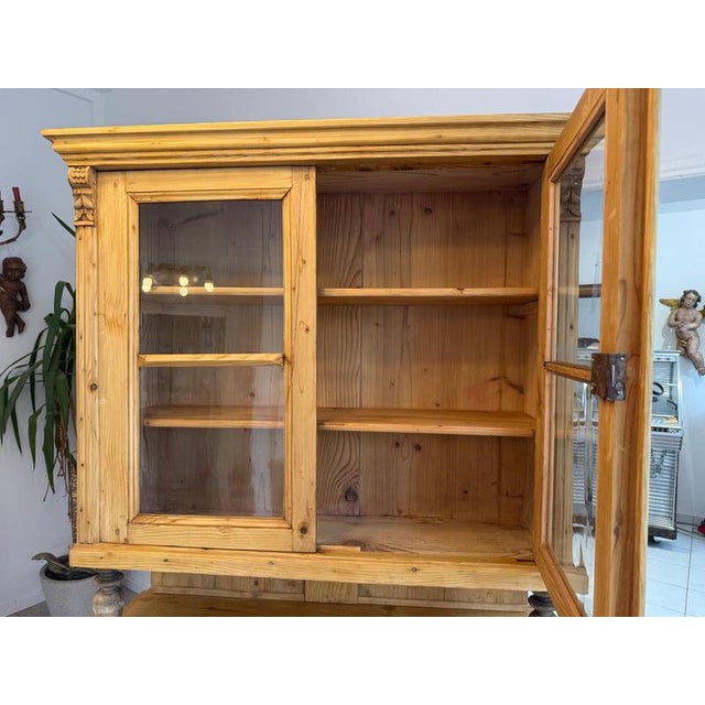 Gründerzeit Kitchen Sideboard in Softwood For Sale - Image 14 of 16