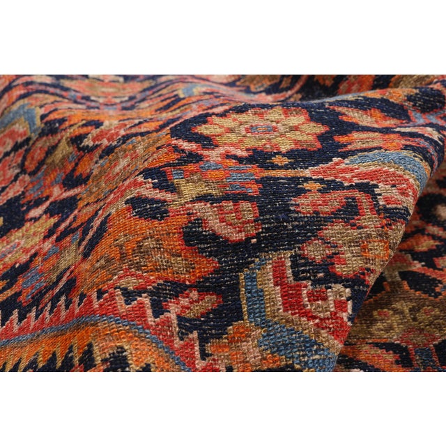 Late 19th Century Persian Malayer Rug, 07'02 X 18'11 For Sale In Dallas - Image 6 of 10