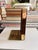 Chinoiserie Vintage Wood & Brass Abacus Bookend With Movable Beads For Sale - Image 3 of 11