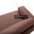 Sepia Fabric Three-Seater with Ottoman in Rose with Storage Compartment from Bolia, Set of 2 For Sale - Image 12 of 18