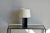 Metal Contemporary Design Frères "Croisillon" Matte Black Steel and Parchment Lamps - a Pair For Sale - Image 7 of 9
