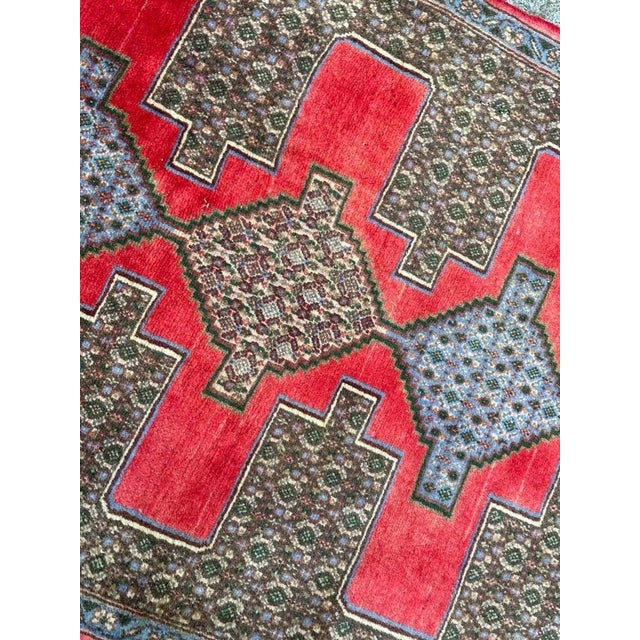 Vintage Senneh Rug, 2000s For Sale - Image 14 of 18