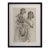 Graphite Female Figure Study Drawing by Anne Neumark C. 1928 For Sale