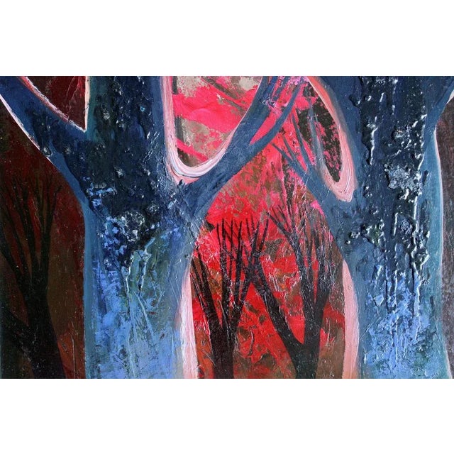 Modern Laimdots Murnieks, Mood, 1979, Oil on Cardboard For Sale - Image 3 of 8