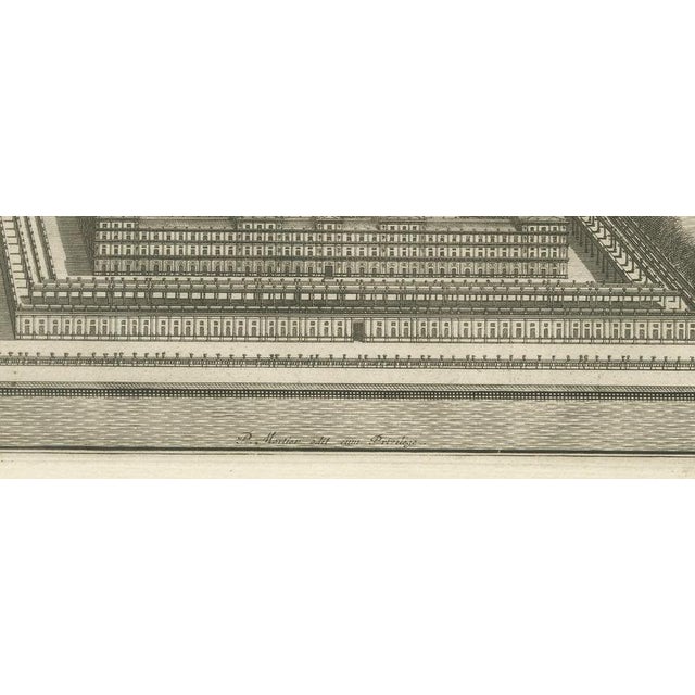 18th Century Pieter Mortier, Plan of Jerusalem and Bird's Eye View of Solomon's Temple, 1700, Engraving For Sale - Image 5 of 12