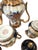Vintage Satsuma Moriage Blue & Gold Floral Tea Set. 15 Piece Set For Sale - Image 10 of 11