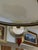 West Elm Bezel Linear Chandelier Champagne Bronze For Sale - Image 16 of 16
