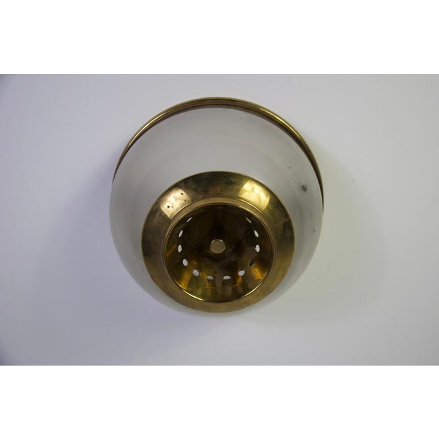 Metal LSP3 Flush Mount in Brass and Glass by Luigi Caccia Dominioni for Azucena, 1960s For Sale - Image 7 of 17