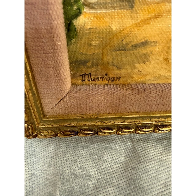 Dorothy Dunnigan Front Porch Painting, Framed For Sale - Image 11 of 12