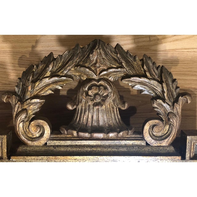 Traditional Early 19th Century 19th Century Carved and Gilt Regency Mirror For Sale - Image 3 of 6