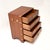 Antique Military Campaign Style Chest of Drawers, 1930 For Sale - Image 3 of 8