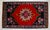 1970s Small Rug, Entry Decor, Bath Mat, Kitchen Accent, Turkish Rug, Door Mat, Lundry Room Decor 1'10" X 3'3" For Sale - Image 10 of 14