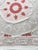 Bohemian Suzani Wall Tapestry 4'9'' X 5'2'' For Sale - Image 4 of 9